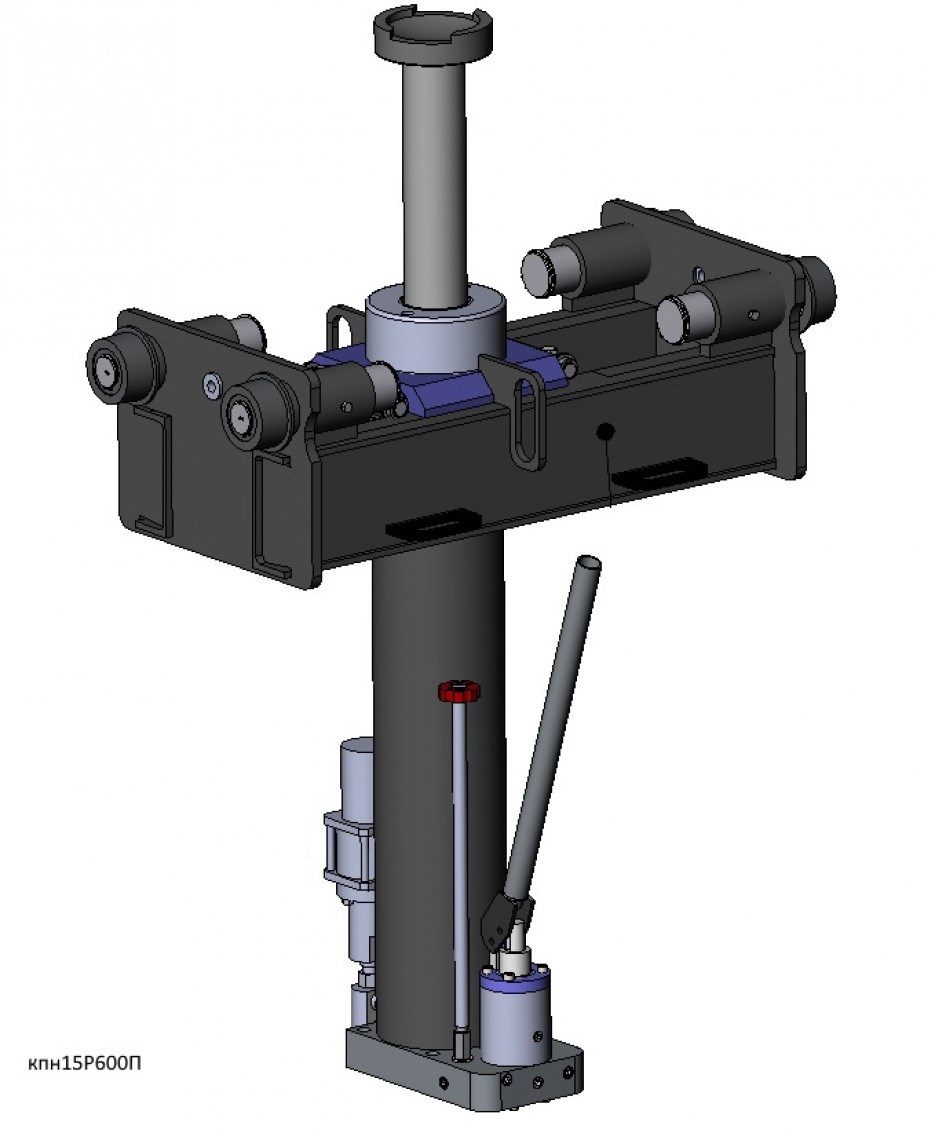 Навесной ямный подъемник КПН15Р600, г/п 15 т, 600 мм